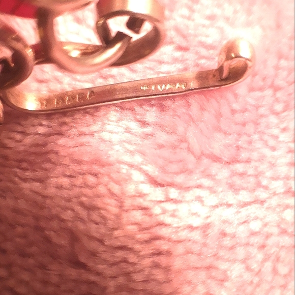 Vintage Alpaca silver and glass necklace - Picture 5 of 5